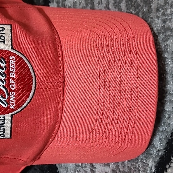 EMBROIDERED BUD KING OF BEERS 🍻 SINCE 1876 SNAP-BACK HAT - Picture 3 of 10